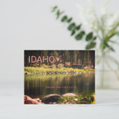 Idaho houdt wel van kamperen briefkaart (Staand voorkant)