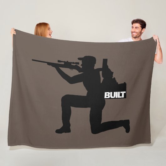 Idaho Hunter Fleece Deken (In situ)