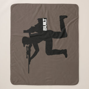 Idaho Hunter Sherpa Blanket Deken