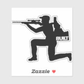 Idaho Hunter Vinyl Decal Sticker (Vel)