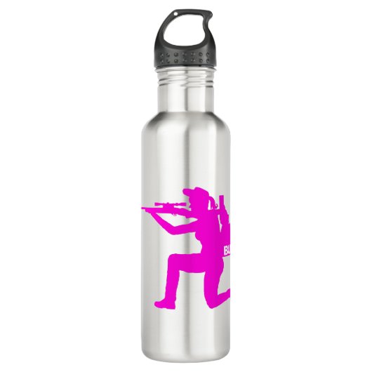 Idaho Huntress Stainless Steel Water Bottle Waterfles (Voorkant)