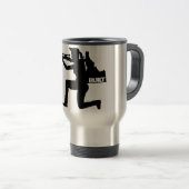 Idaho Huntress Travel Mug Reisbeker (Voorkant rechts)
