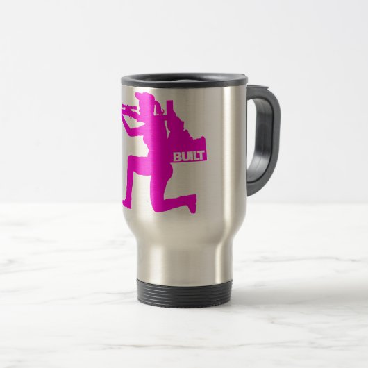 Idaho Huntress Travel Mug Reisbeker (Voorkant rechts)