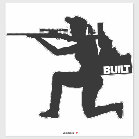 Idaho Huntress Vinyl Decal Sticker (Vel)