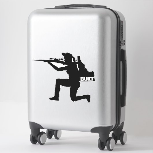 Idaho Huntress Vinyl Decal Sticker (Koffer)