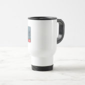 Idaho "I Saw 1" Sasquatch License Bord Reisbeker (Voorkant rechts)