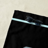 Idaho "I Saw 1" Sasquatch License Bord Strandlaken (In situ)