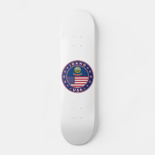 Idaho, Idaho USA, sticker Idaho Persoonlijk Skateboard