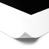 Idaho in het zwart poster (Hoek)