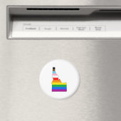 Idaho Inclusive Pride Magneet (Insitu (Vaatwasser))