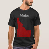 Idaho Interstates [Berry Red Design] T-shirt (Voorkant)