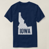 Idaho Iowa Funny Geography Mix T-shirt (Design voorkant)