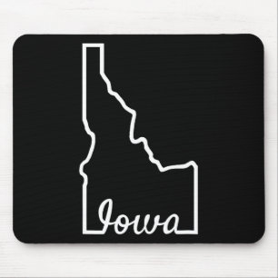 Idaho Iowa Grappige Geografie Mix-up Grap Idaho-st Muismat