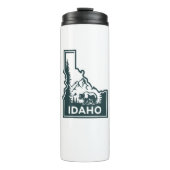 Idaho kaart Beer Thermosbeker (Voorkant)