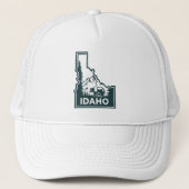Idaho kaart Beer Trucker Pet (Voorkant)