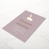 Idaho kaart bestemming bruiloft bewaart het Roos D (Gedraaid)