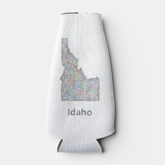 Idaho kaart flesjeskoeler (Voorkant)