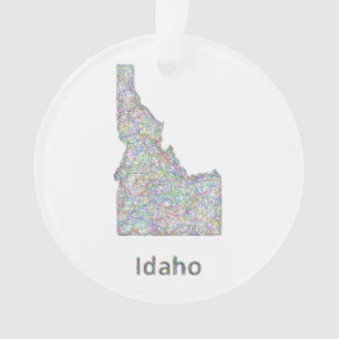Idaho-kaart Ornament