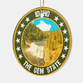 Idaho Keramisch Ornament (Links)