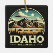 Idaho Keramisch Ornament (Voorkant)