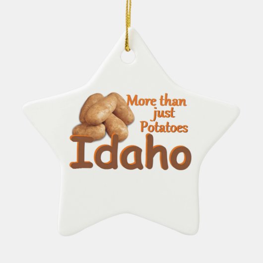 IDAHO KERAMISCH ORNAMENT (Voorkant)