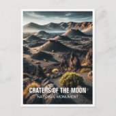 Idaho kraters van de maan National Monument Briefkaart (Voorkant)