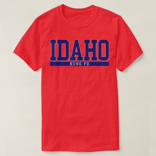 Idaho Kung Fu T-shirt (Design voorkant)