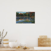 Idaho Lake Scene met Lily PadsIdaho Poster (Keuken)