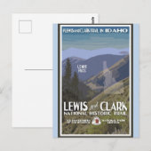  Idaho Lemhi-passerreizen Briefkaart (Voorkant / Achterkant)
