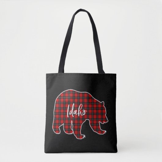 Idaho Leopard Beer Christmas American Tote Bag (Voorkant)