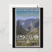 Idaho. Lewis & Clark Trail, Briefkaart (Voorkant / Achterkant)