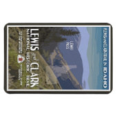Idaho. Lewis & Clark Trail, Magneet (Horizontaal)