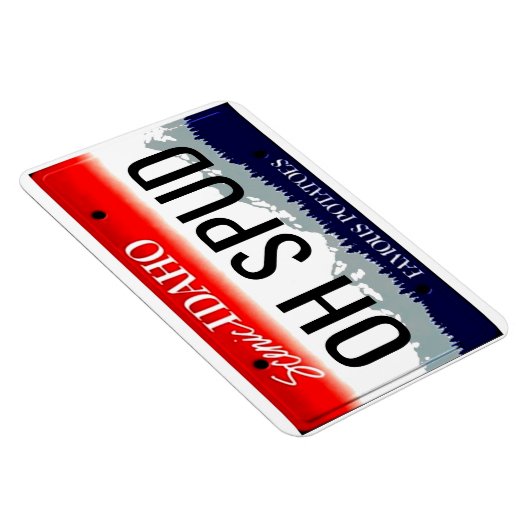 Idaho License Bord Flexible Magneet (Rechterzijde)