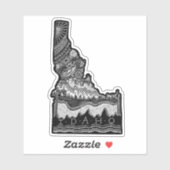 Idaho lineart sticker (Vel)