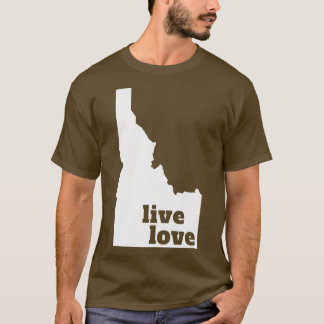 Idaho Live Liefde Idaho TShirt
