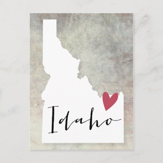 Idaho Love Briefkaart (Voorkant)
