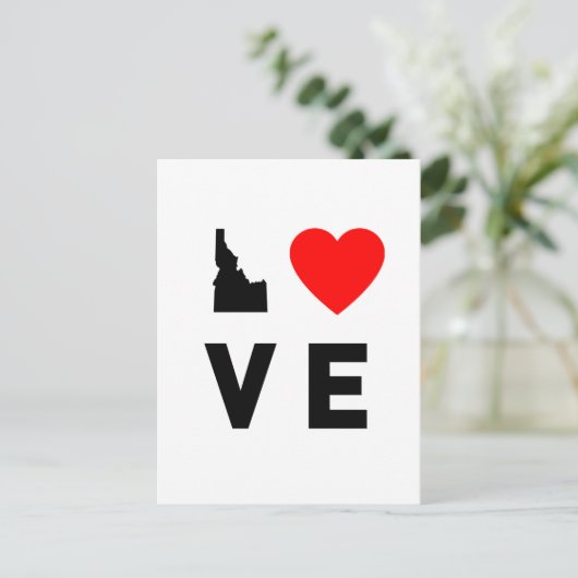 Idaho Love Briefkaart (Staand voorkant)