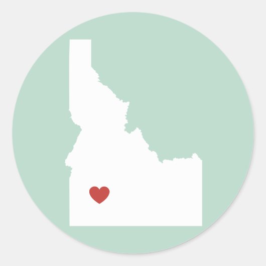 Idaho Love - Sticker (Voorkant)