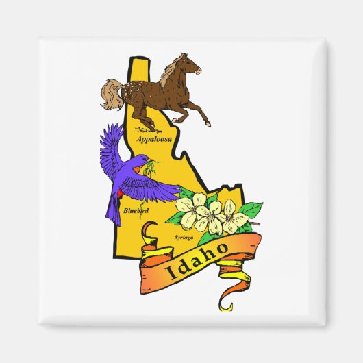 Idaho Magneet (Voorkant)