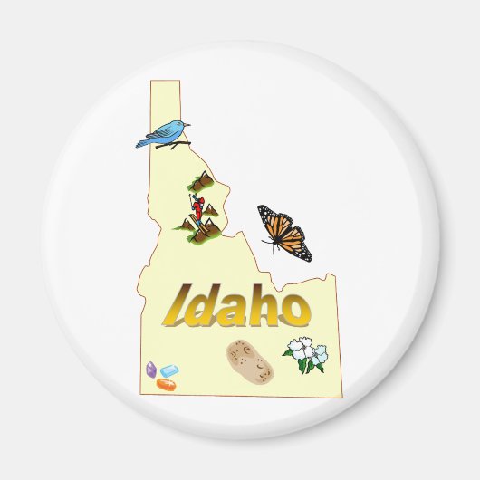 Idaho Magnet (Voorkant)