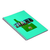 Idaho Map, Seal and Afbeelding Text Notitieboek (Rechterzijde)