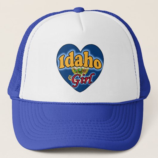 Idaho Meisje Trucker Pet (Voorkant)
