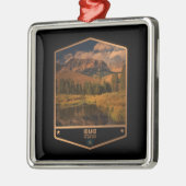 Idaho Metalen Ornament (Links)