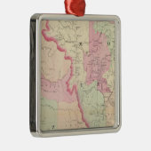 Idaho, Montana West Metalen Ornament (Rechts)