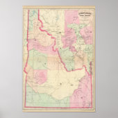 Idaho, Montana West Poster (Voorkant)