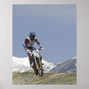 Idaho, Motocross Racen, Motorracen Poster