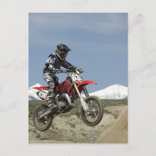 Idaho, Motocross Racing, Motorcycle Racing Briefkaart (Voorkant)