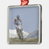 Idaho, Motocross Racing, Motorcycle Racing Metalen Ornament (Links)