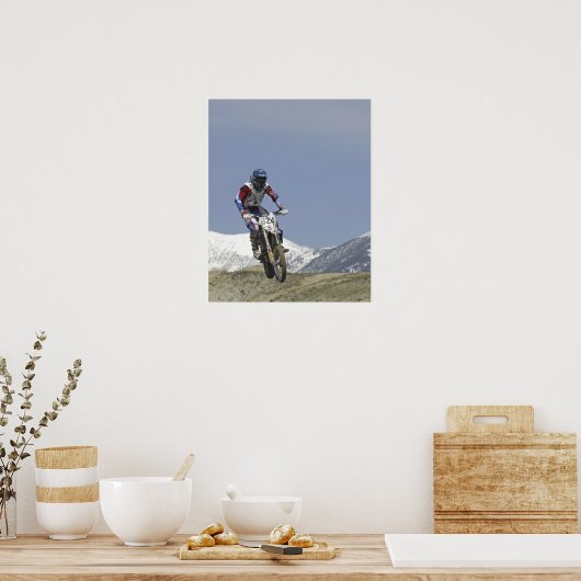 Idaho, Motocross Racing, Motorcycle Racing Poster (Keuken)