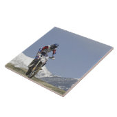Idaho, Motocross Racing, Motorcycle Racing Tegeltje (Zijkant)
